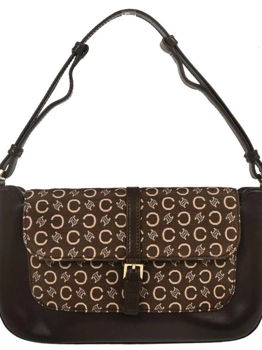 Celine Brown Macadam Handbag
